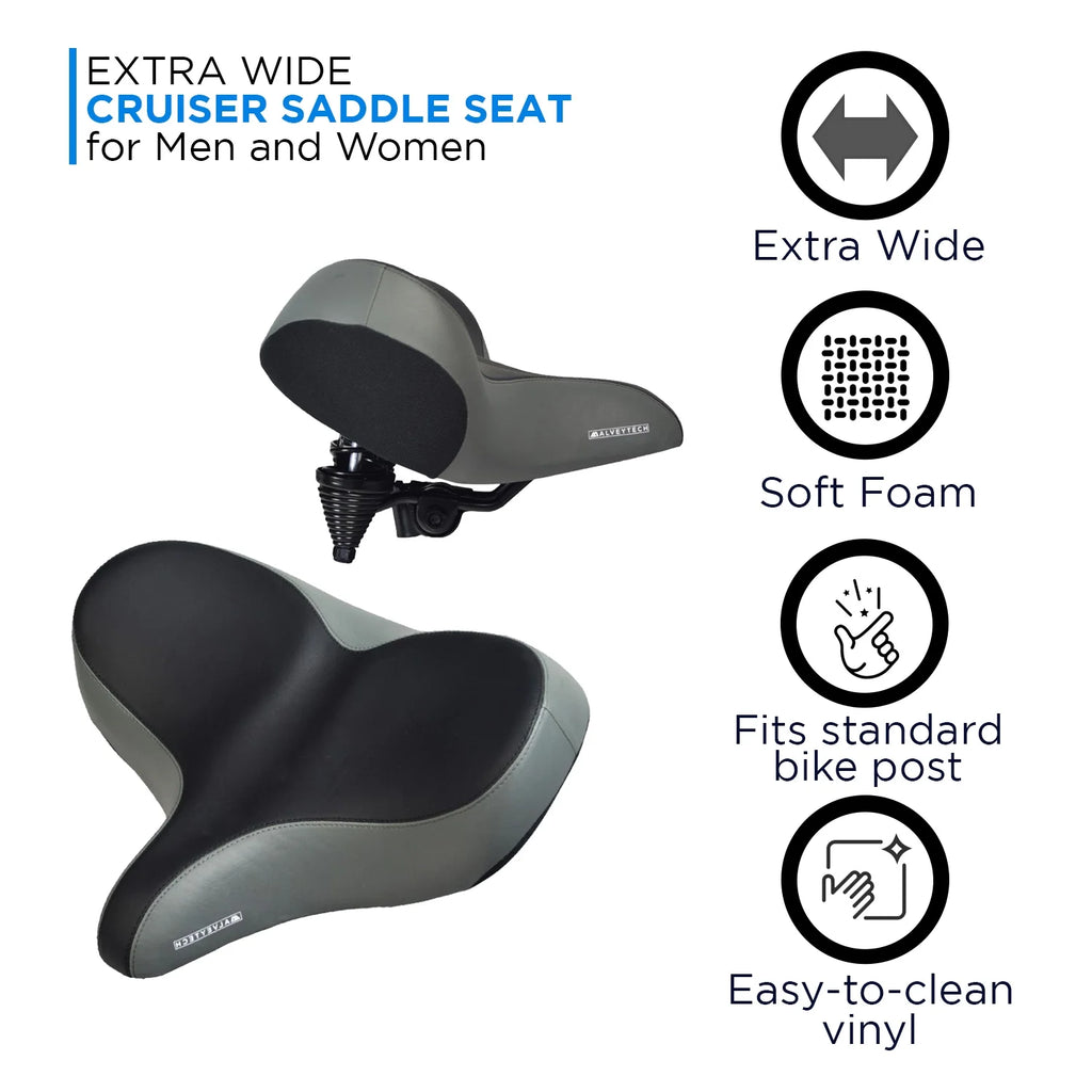 Oversized Replacement Bike Saddle Seat W457