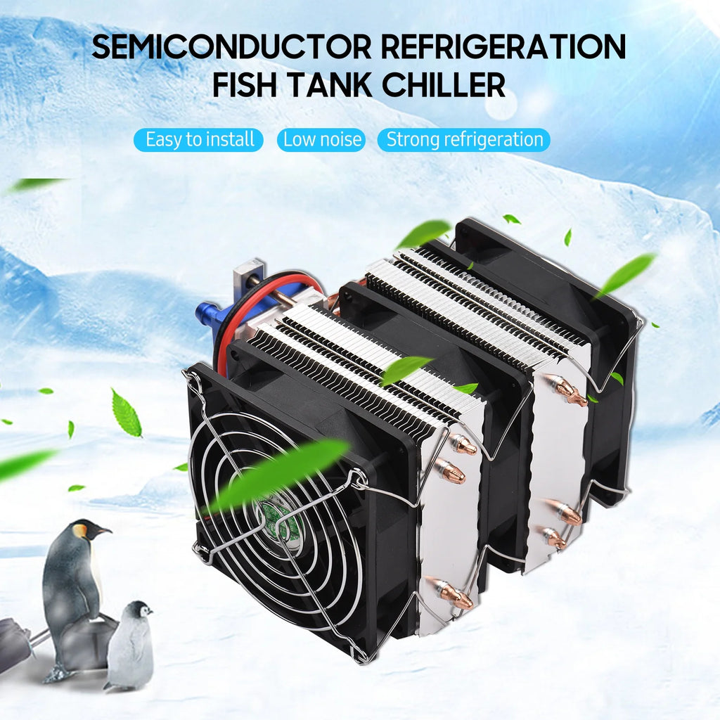 120W Semiconductor Refrigeration Aquarium Chiller for 30 Liters O831001