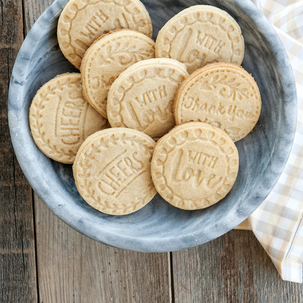 Cast Aluminum Cookie Stamp Set T7659