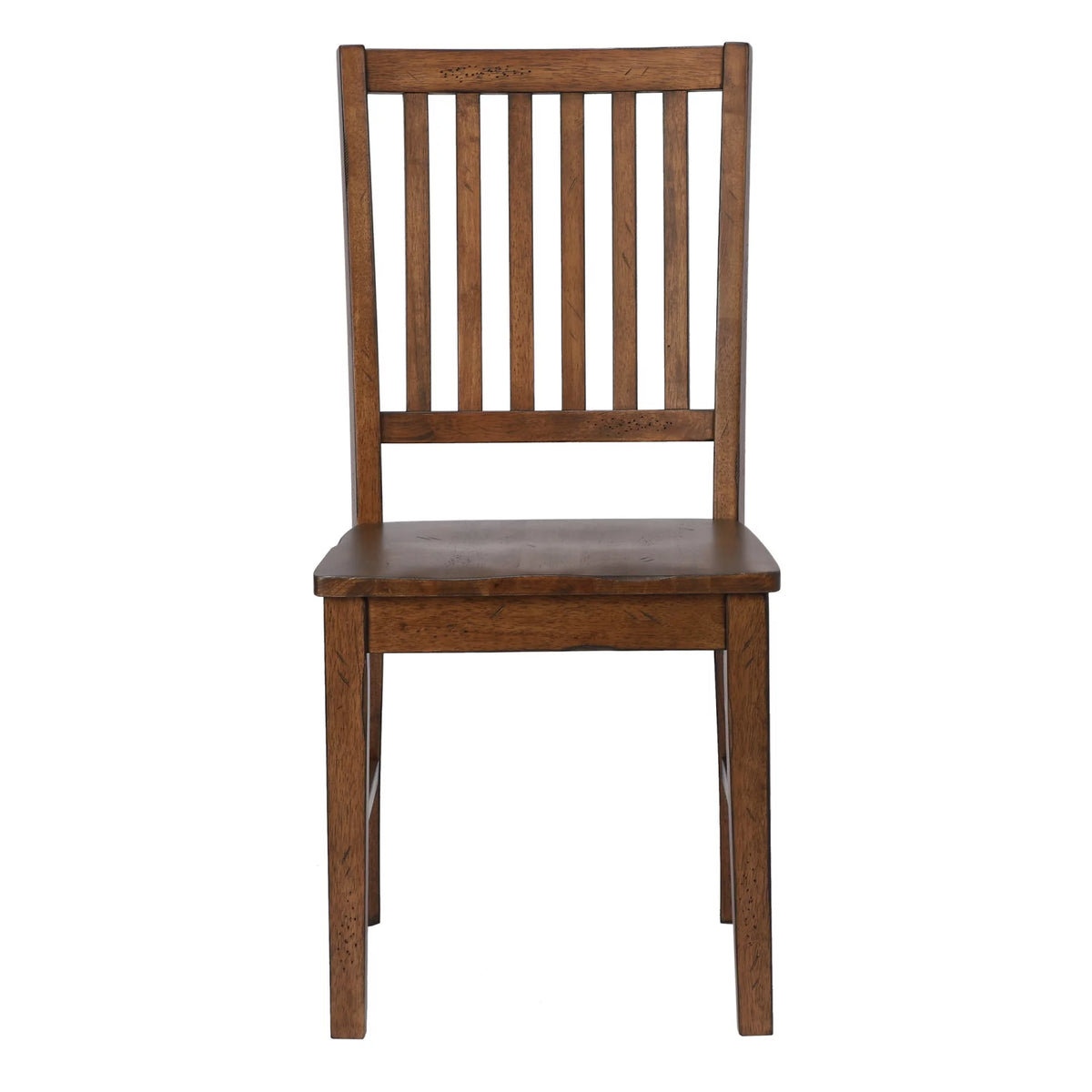 5-Piece 60" Rectangular Wood Dining Set in Brown M21701