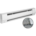 750W White Baseboard Heater E8627
