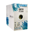 Cat6 Plenum 1000ft Cable 550 Mhz 23 AWG Black Yellow I661191