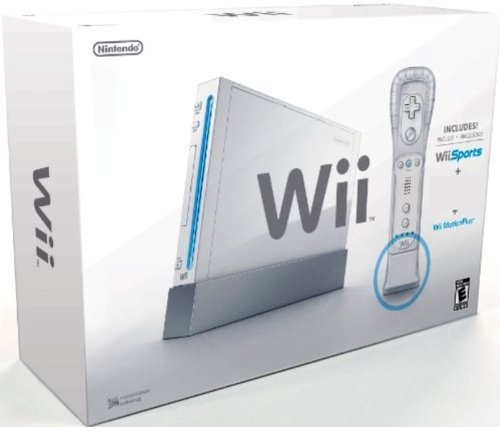 White Wii with Wii Sports Game M5315