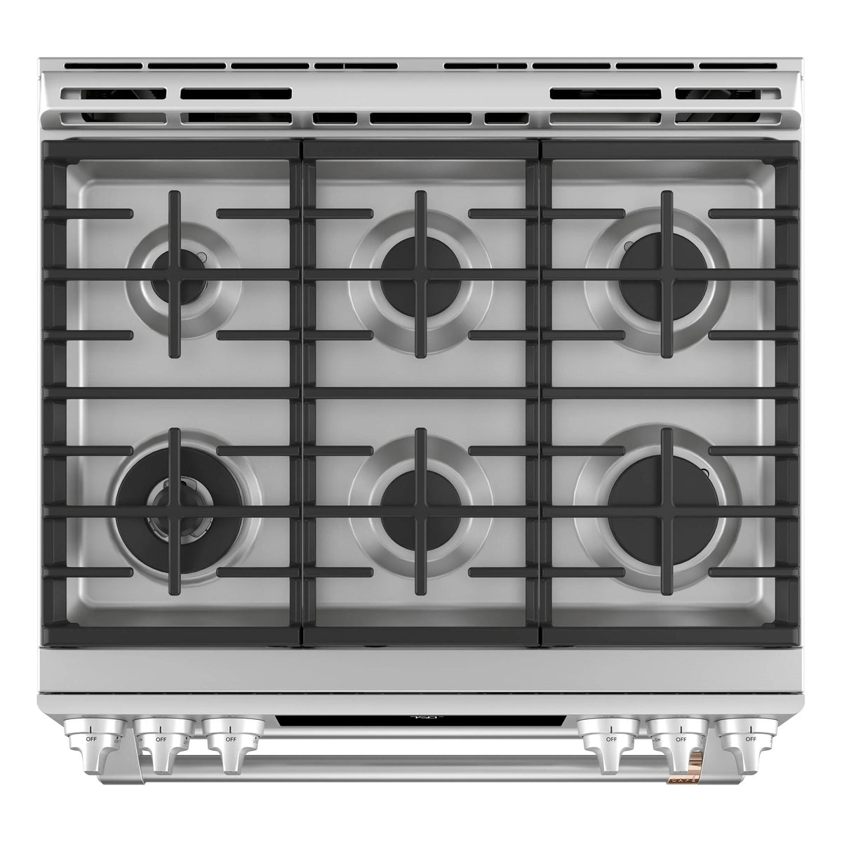 30 In. Slide-In Double-Oven Gas Convection Range M647
