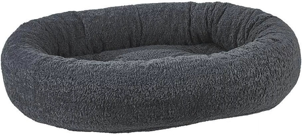 Grey Sheepskin Medium Donut Bed B61156