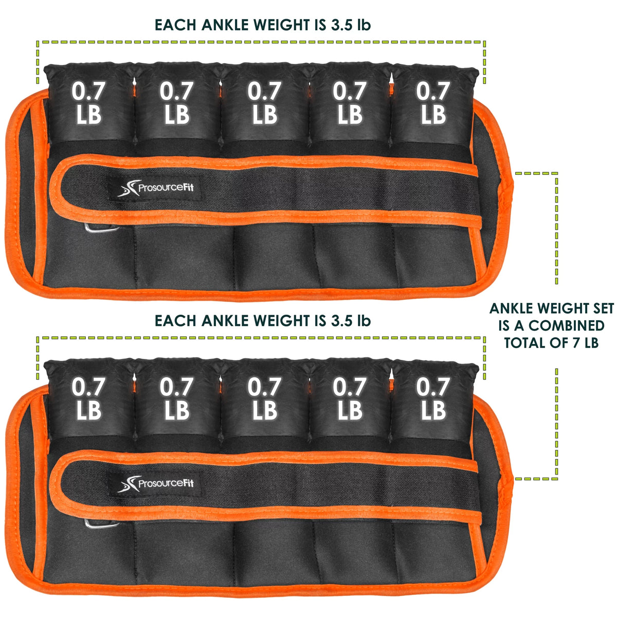 Ankle Weights Set of 2 D613