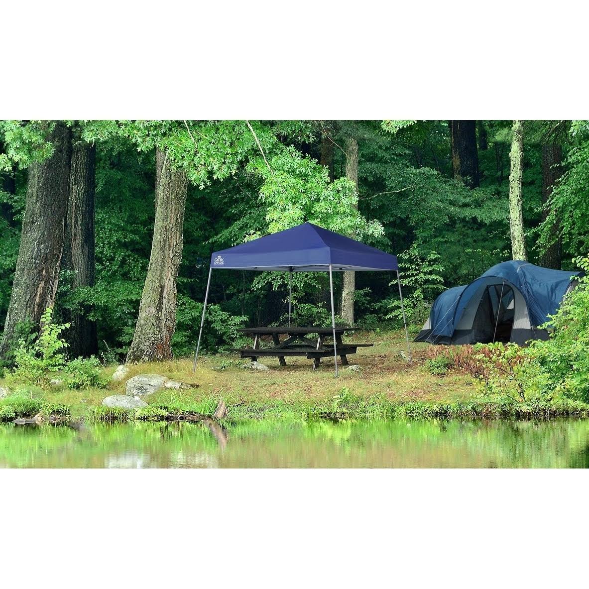 10x10 ft Slant Leg Canopy Twilight Blue C977293