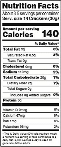 Multi-Seed Crackers, Original, 4.5 oz. M23466