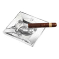 Square Crystal Cigar Ashtray A94526