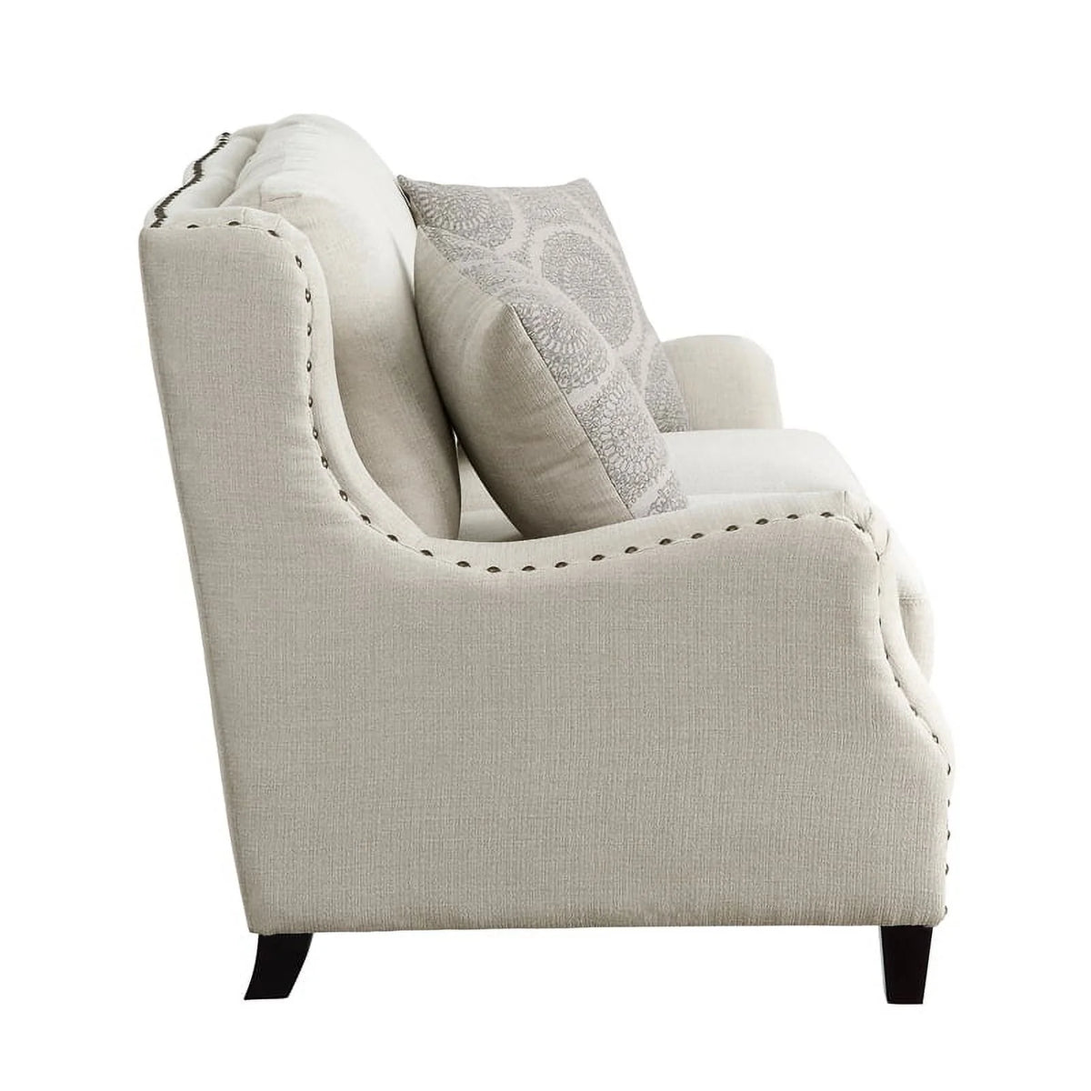 Beige 2-Piece Upholstered Sofa Set Z2450