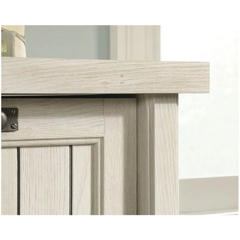 2 Drawer Wood Lateral File Cabinet D196