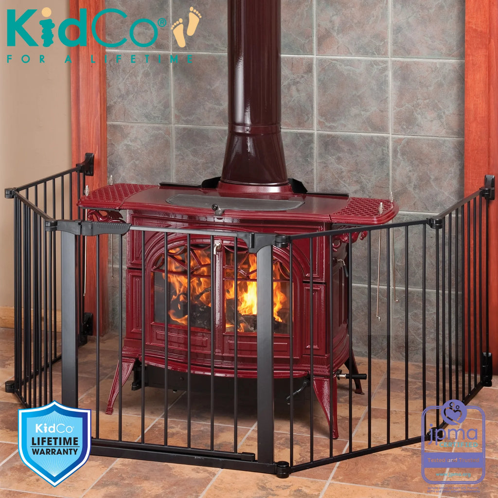 Black Auto Close Baby Gate T764