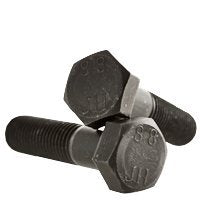 M10 x 60mm Hex Cap Screw Class 8.8 Plain Steel 100 pcs B656