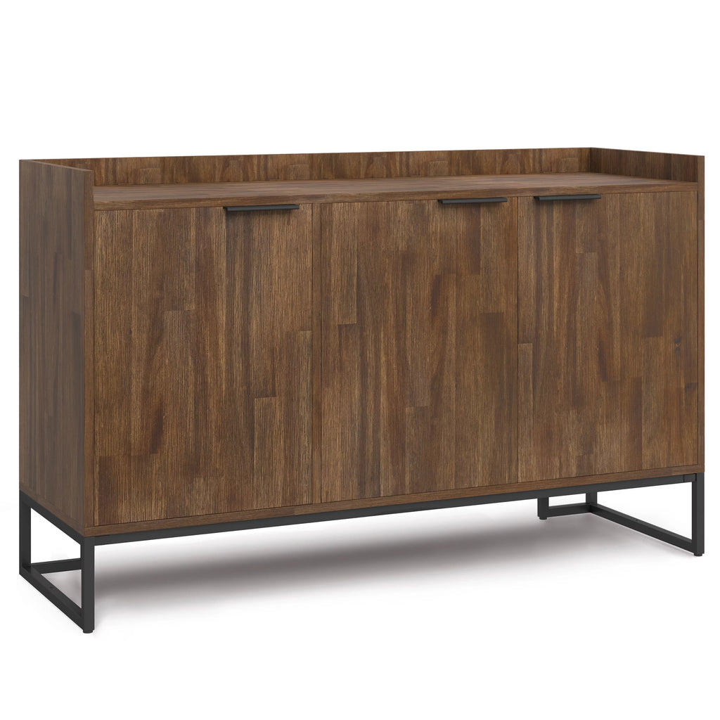 18" Sideboard Buffet in Rustic Natural Aged Brown V101475