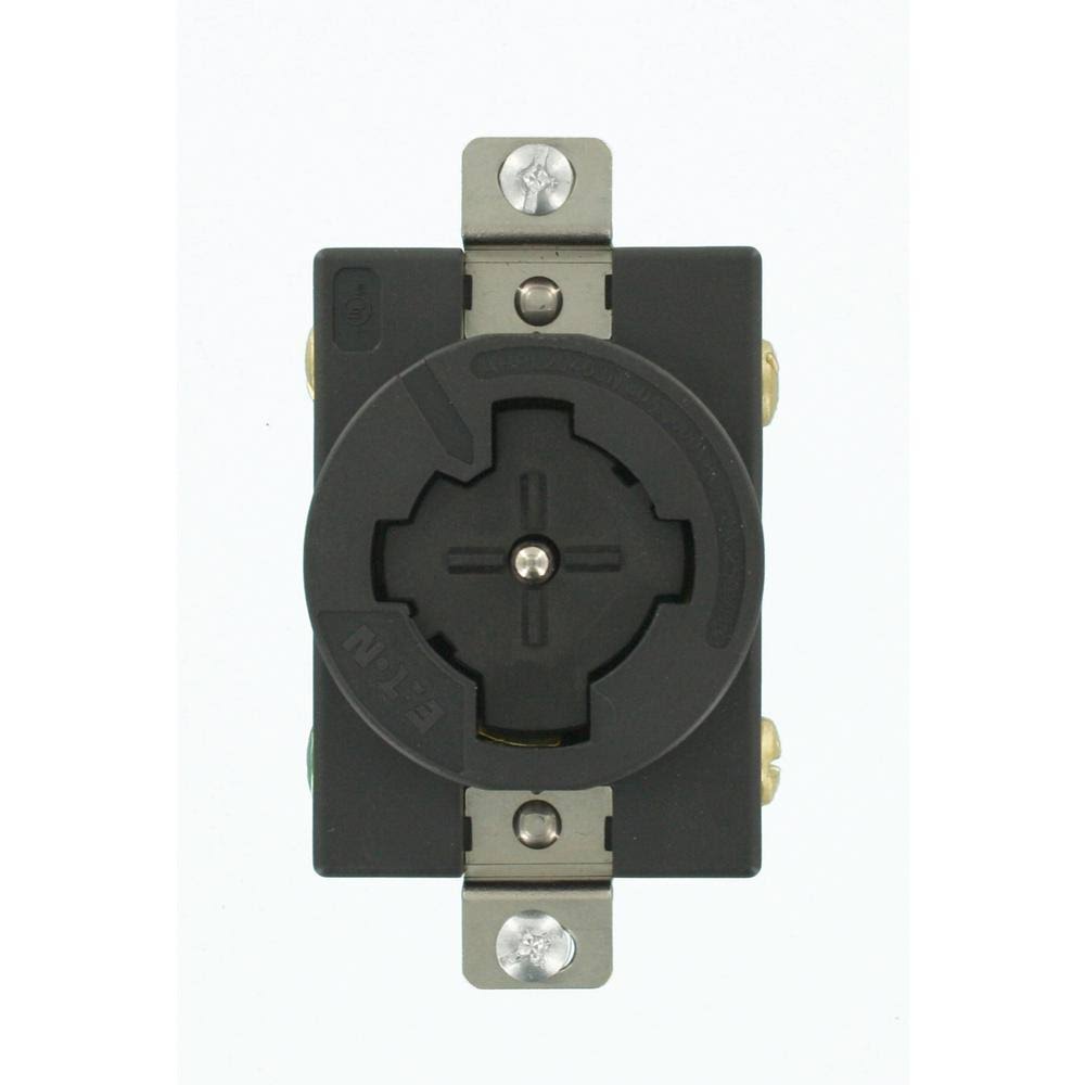 Leviton 20403-L Eb Receptacle Single 3P4W Noncsa 30A 600VAC 20A250VDC F6781