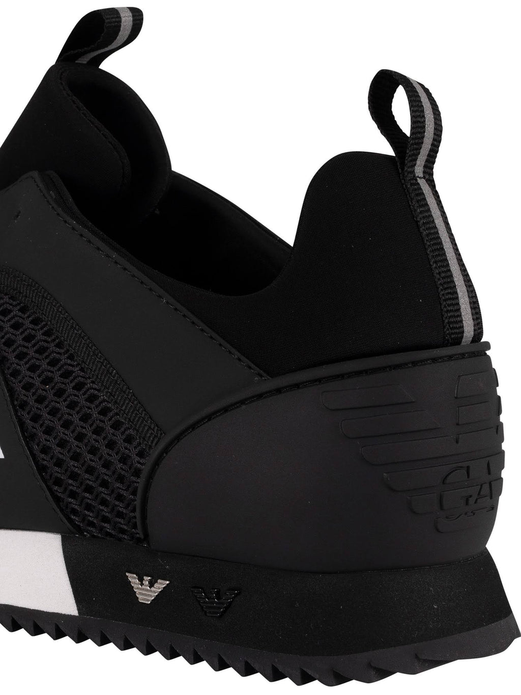 Black Woven Trainers W82857