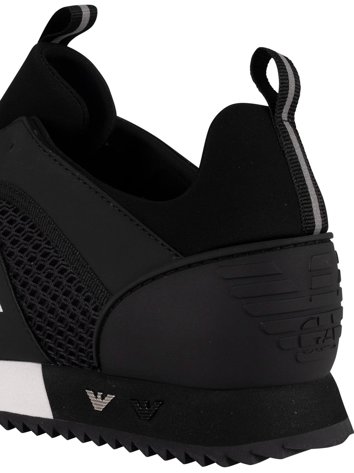Black Woven Trainers W82857