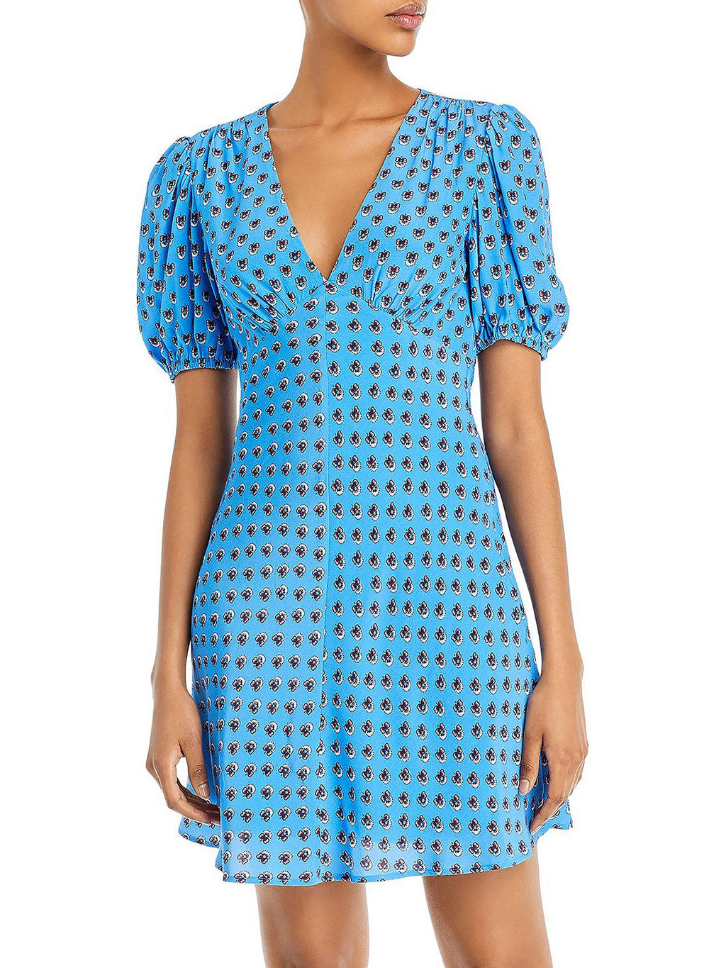 Mini Sundress Puff Sleeve U422695