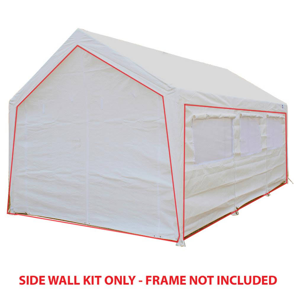 White Side Wall Kit with Flaps B678