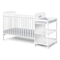 White Crib & Changer Combo M542