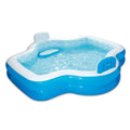 Inflatable Family Pool with Mosaic Interior Print M5353