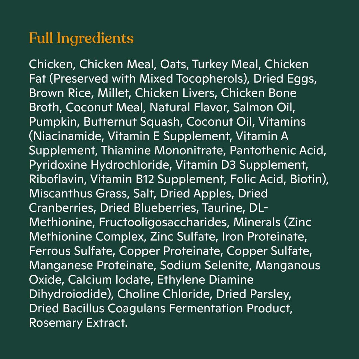 Chicken Chicken Liver & Bone Broth Dry Cat Food P185325