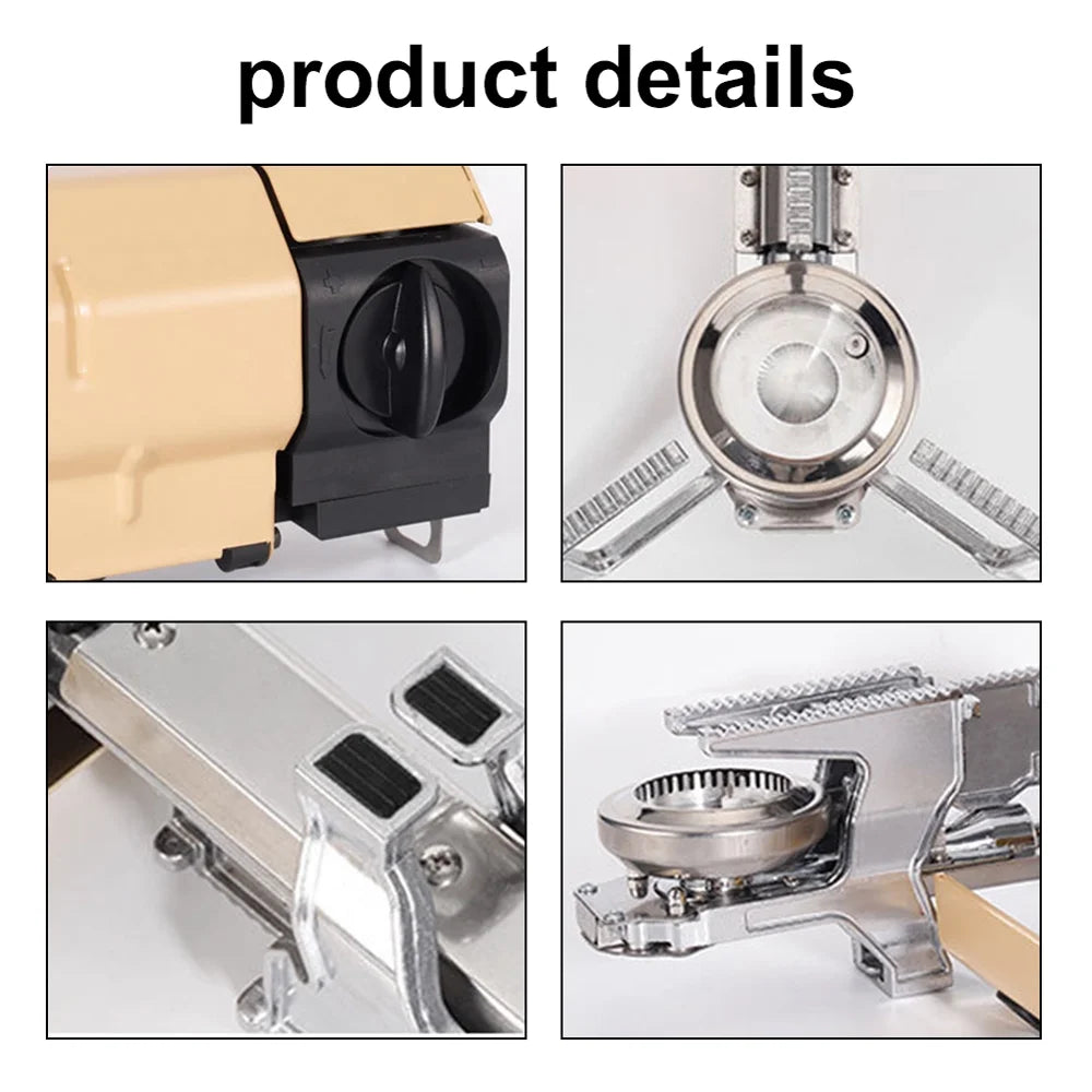Portable Butane Camping Stove 2600W with Carrying Bag U8967