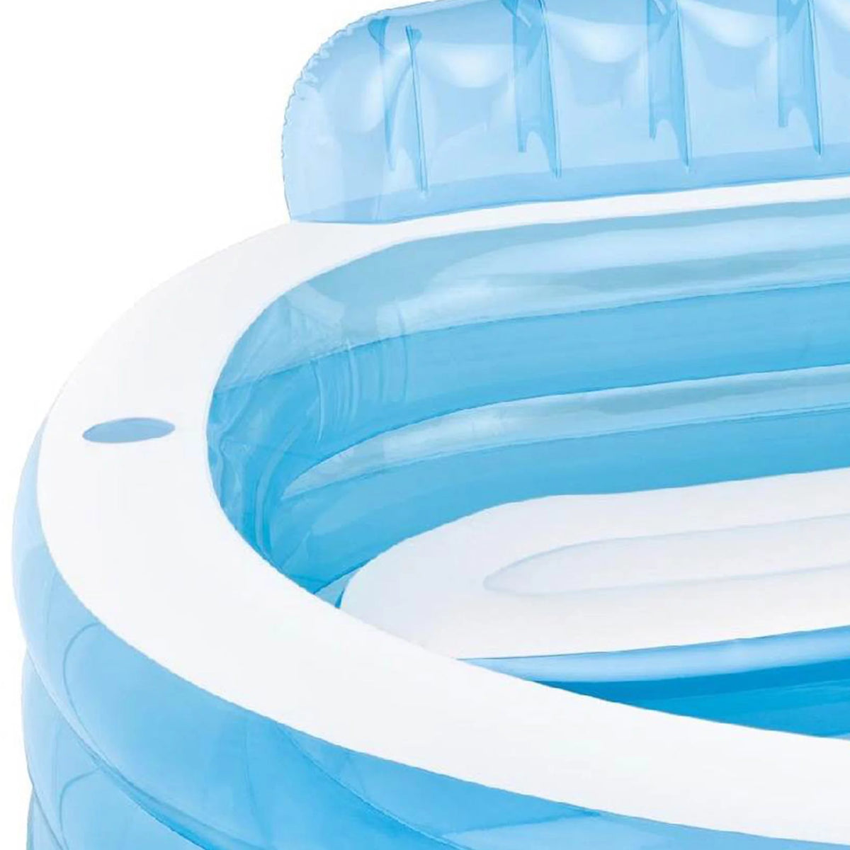 Round Inflatable Pool with Pool Cover W73841