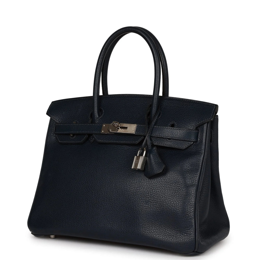 Pre-owned Bleu Indigo 30 Handbag I616129