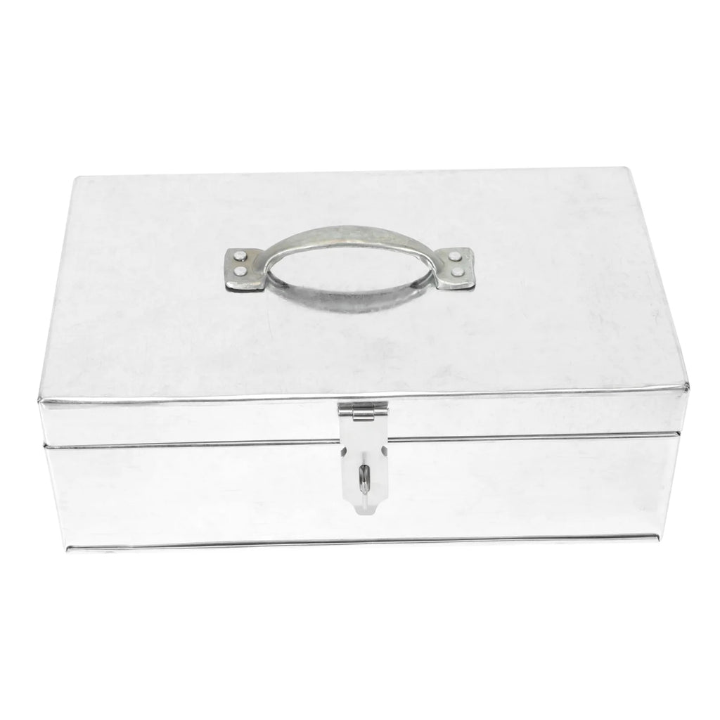 Aluminum Hard Case Storage Tin Box Y95834