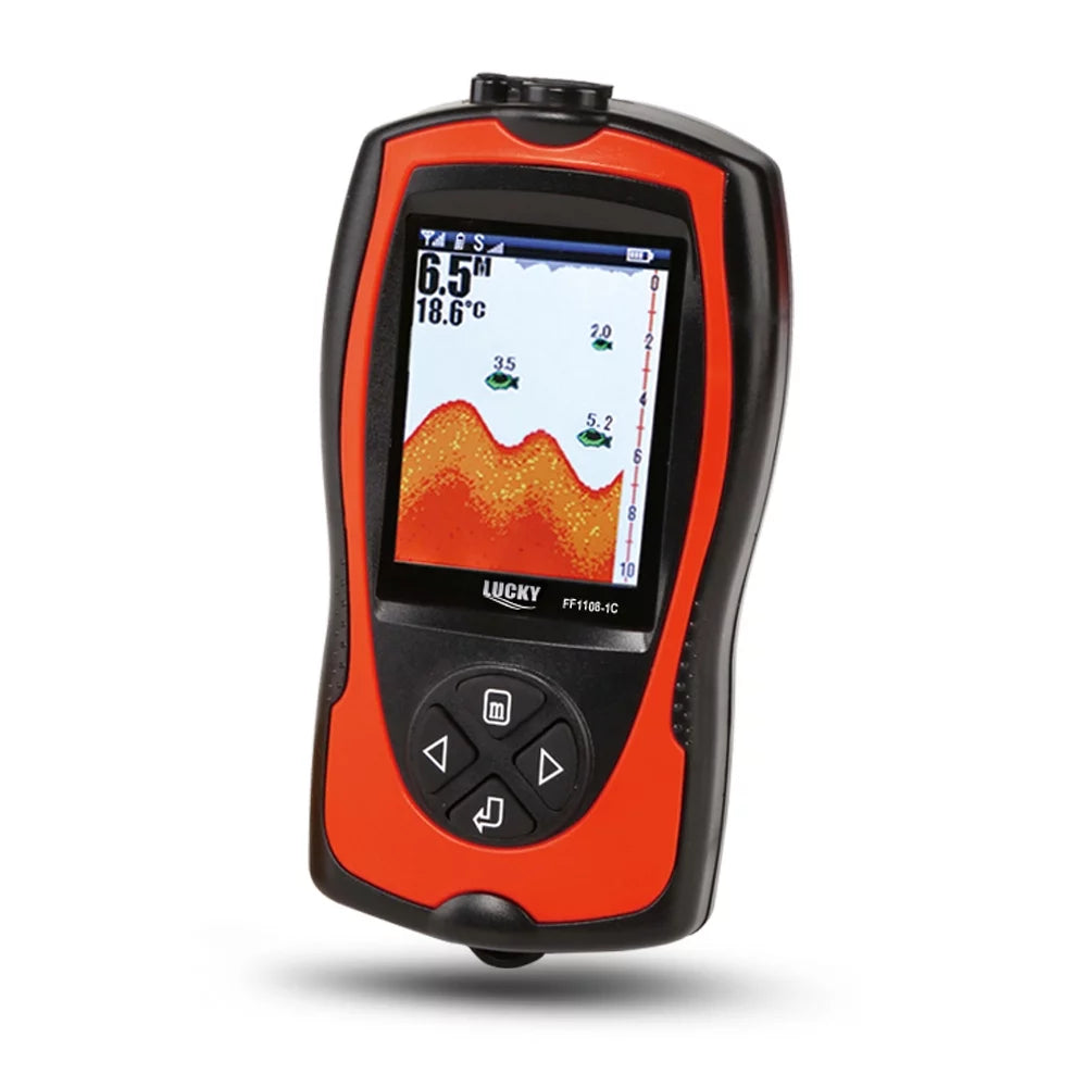 Fish Finder, Portable, 100M/300FT Depth, Wired/Wireless Y9013