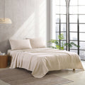 Beige Percale Sheet Set, Twin O8093