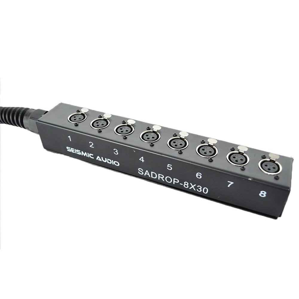6 Channel 30-Feet Pro Audio Sub Snake Cable T603