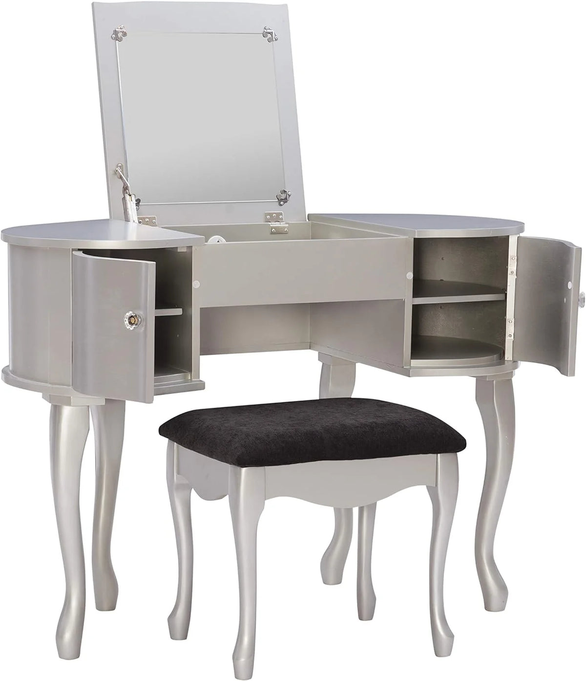 Silver Vanity Set P692