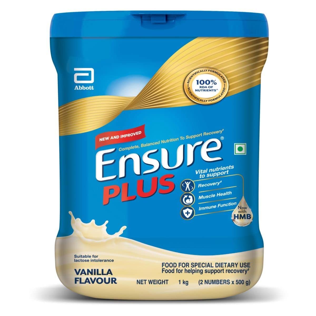 Vanilla Ensure Plus Powder 1 Kg M559