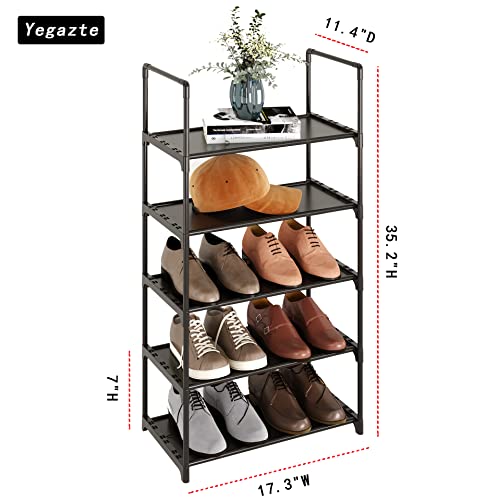 10-Tier White Shoe Rack H363117