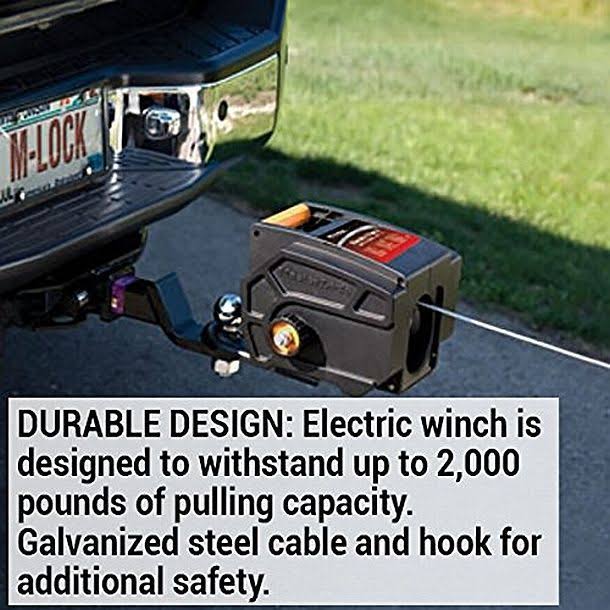 12-Volt DC Electric Winch Z619437