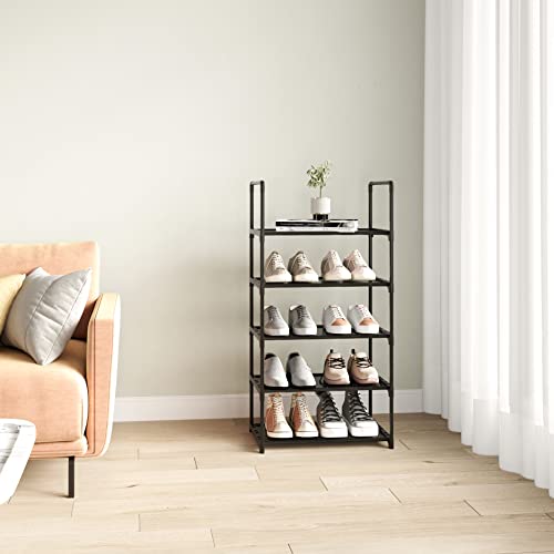 10-Tier White Shoe Rack H363117