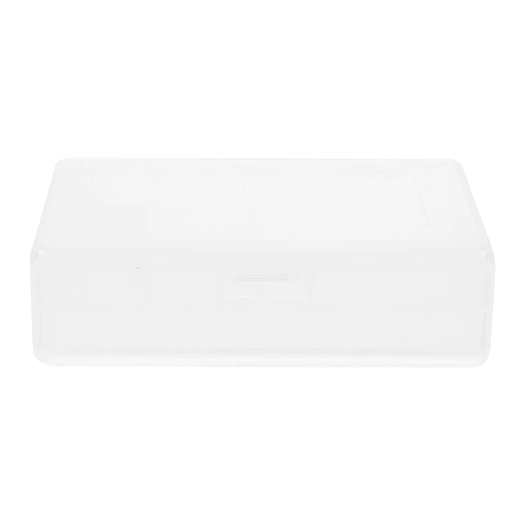 Clear White 4 Pcs Storage Basket with Lids L7541