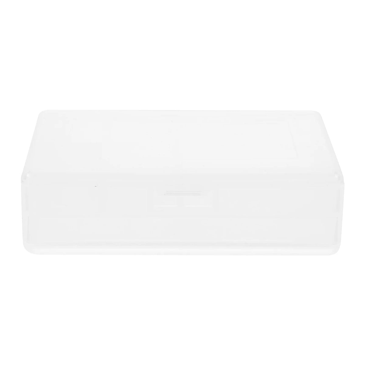 Clear White 4 Pcs Storage Basket with Lids L7541