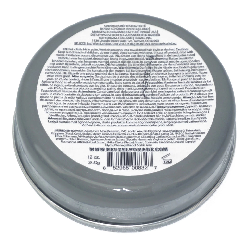 Extreme Hold Matte Hair Pomade, 12 Oz D1083