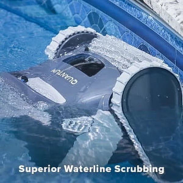Quantum Automatic Robotic Pool Cleaner with Extra-Large Filter Basket L72753