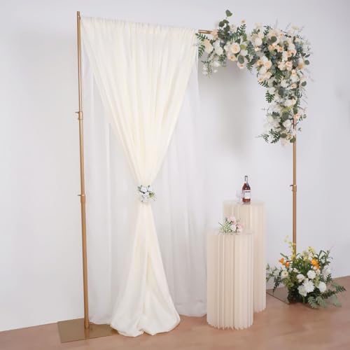 10ft x 10ft Heavy Duty Pipe and Drape Kit with Metal Steel Base H368