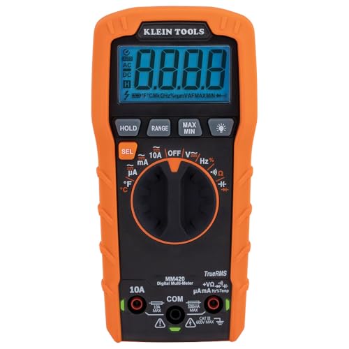 Slim Digital Multimeter with Reverse Contrast Display Y53809