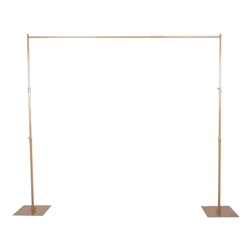 10ft x 10ft Heavy Duty Pipe and Drape Kit with Metal Steel Base H368