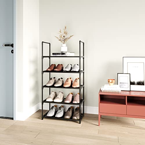 10-Tier White Shoe Rack H363117