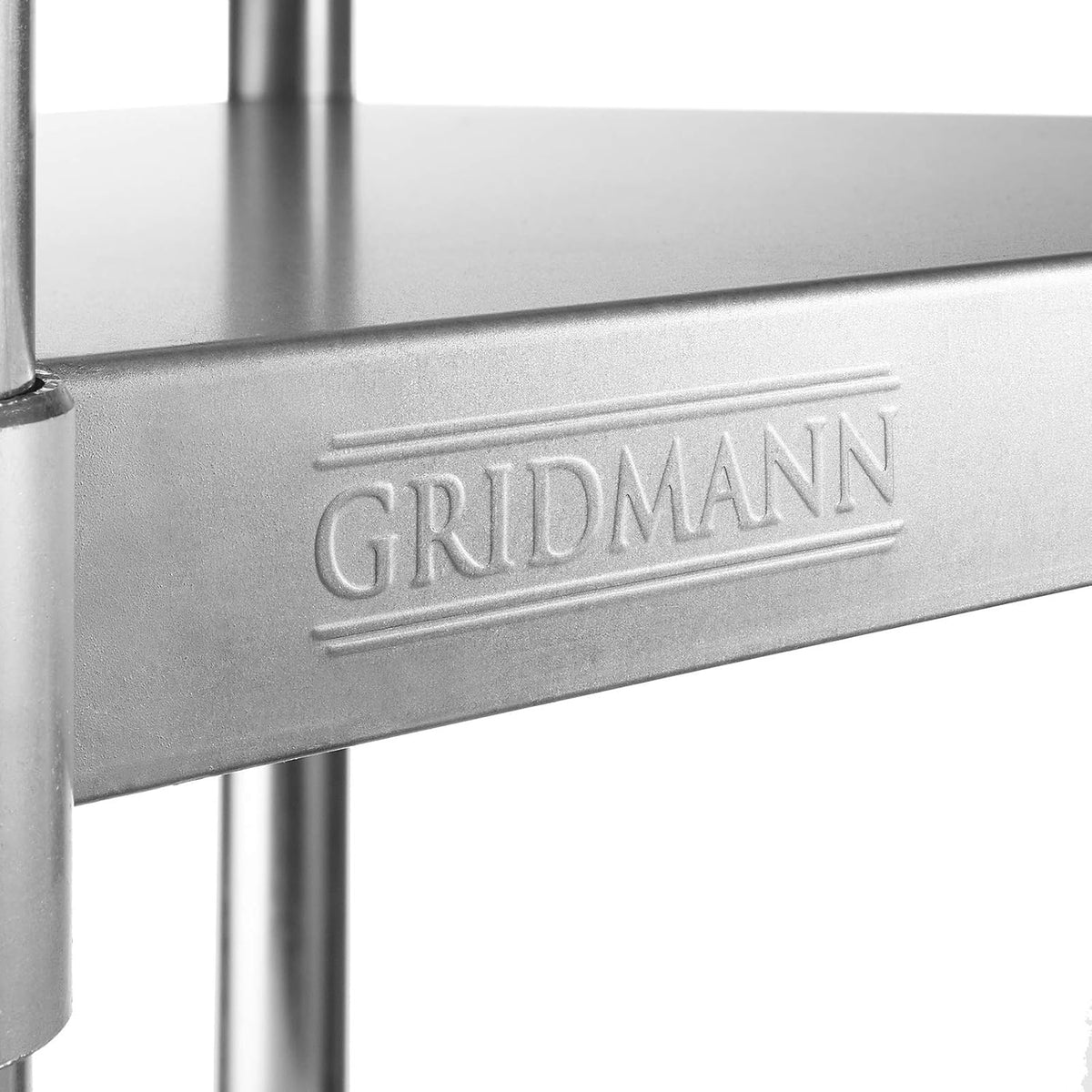 Stainless Steel Commercial Work Table with 4 Casters 48 in. x 24 in. A649