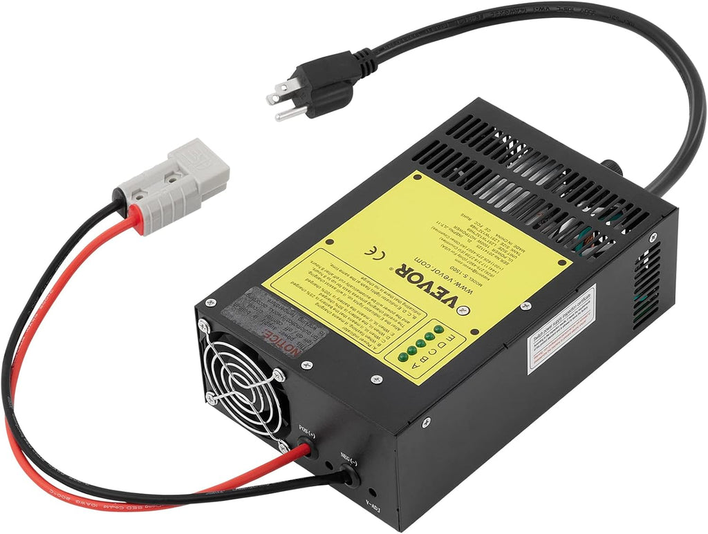 110 Volt AC to 12 Volt DC 1200W Power Converter Charger N357