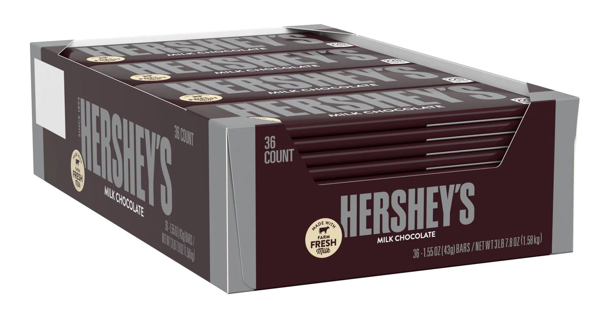 Milk Chocolate Bars 36 count H59455