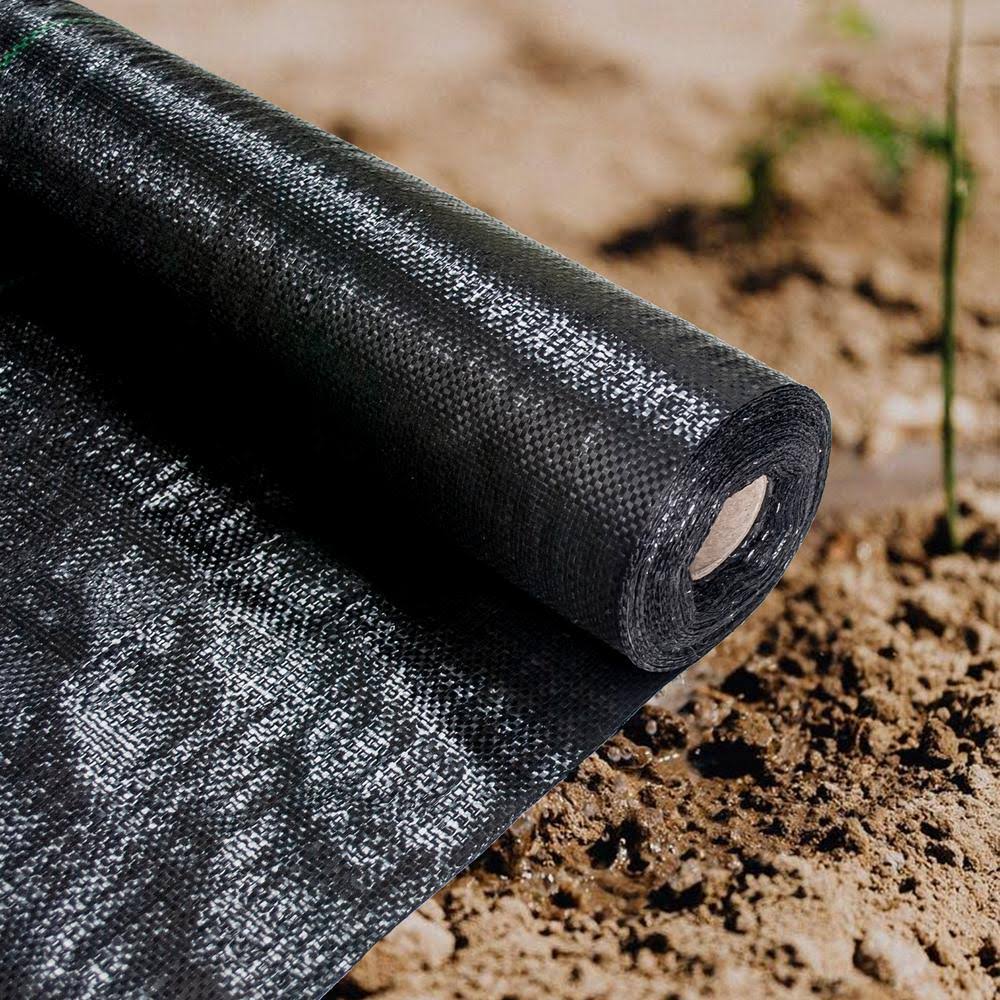 6ft X300Ft Heavy Duty Woven Weed Barrier Landscape Fabric R4680